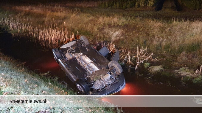 autoop kop in sloot Balinge