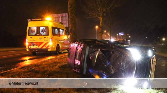 brommobile 45 km auto van de weg Emmen