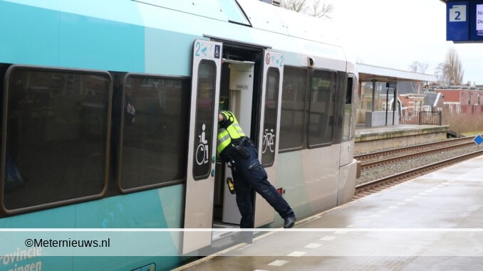 gewonde na steekpartij in trein in Groningen