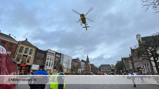 massale hulpverlening Vismarkt Groningen