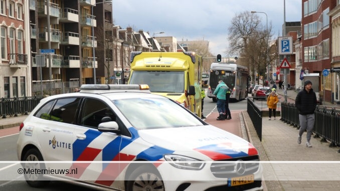 ongeval fiets streekbus Groningen