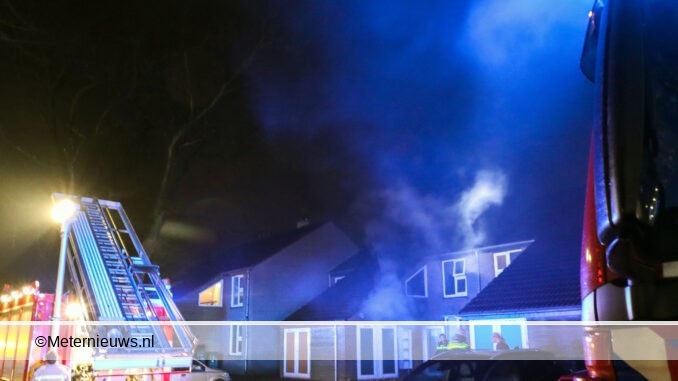 woningbrand Nieuw amsterdam
