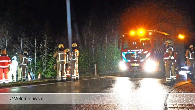 auto van de N381 bij Beilen1
