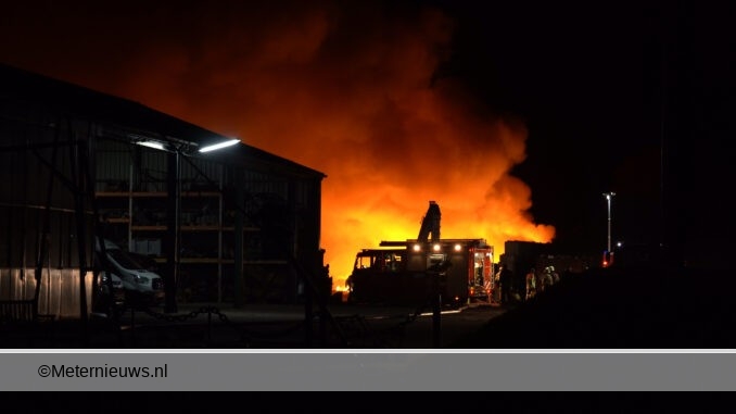buitenbrand in Staphorst