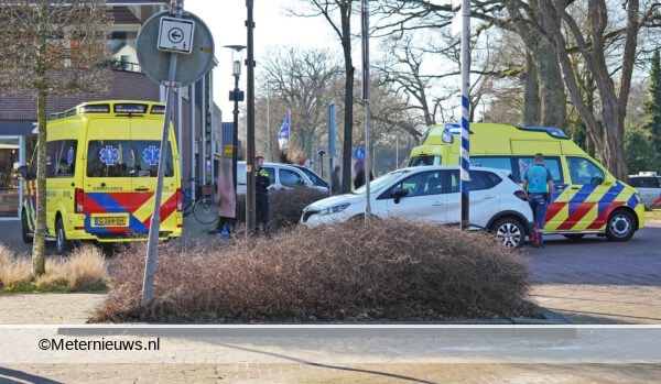 Fietser ernstig gewond na ongeval in Zuidwolde.
