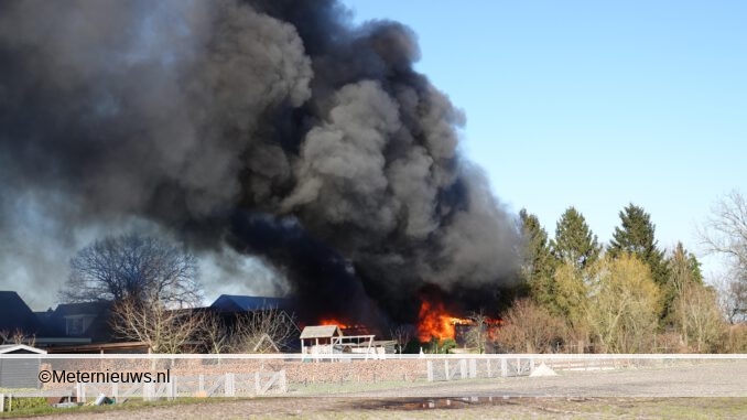 grote brand Bruchterveld