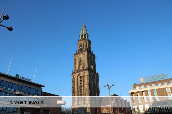 klokken Martini toren Groningen luiden voor Oekraine