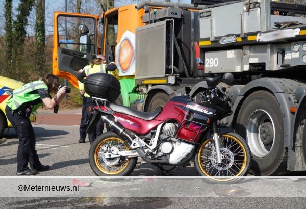 Motorrijder gewond na ongeval in Beilen.