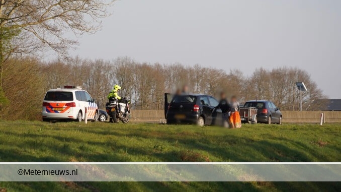 stushouders van de a28 gehaald door de politie
