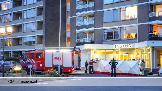 gewonden na brand magneron in Haren