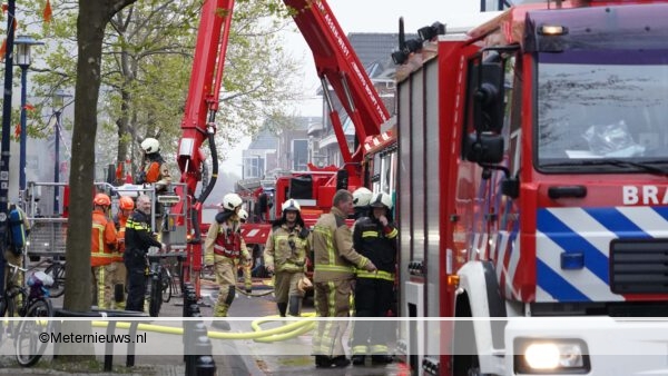 grote brand in Assen