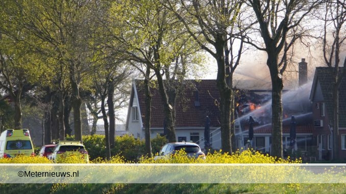 hotelbrand in Witteveen
