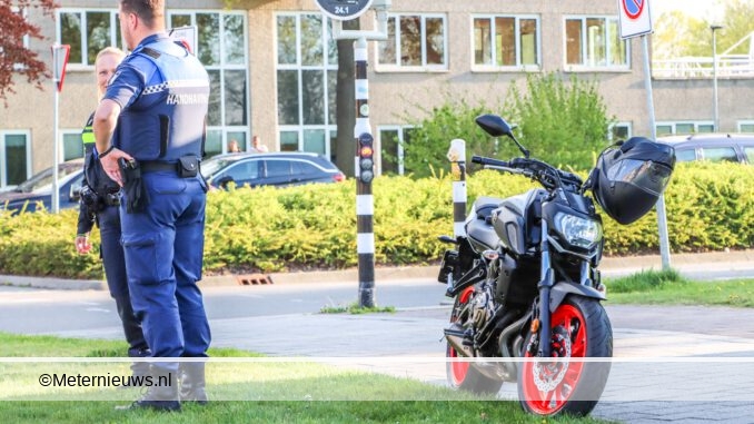 motorrijder gewodn valpartij Emmen
