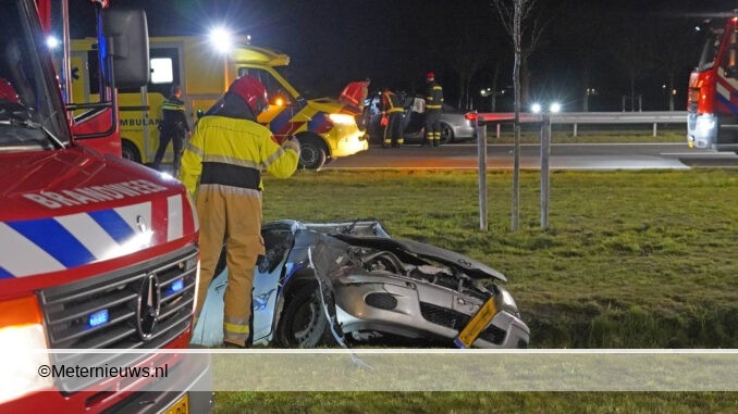 ongeval N366Veendam