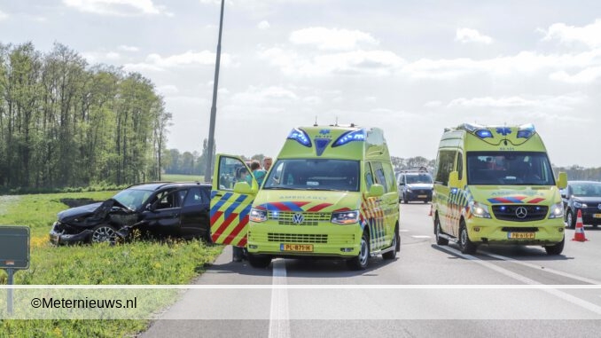 ongeval n34 Holsloot