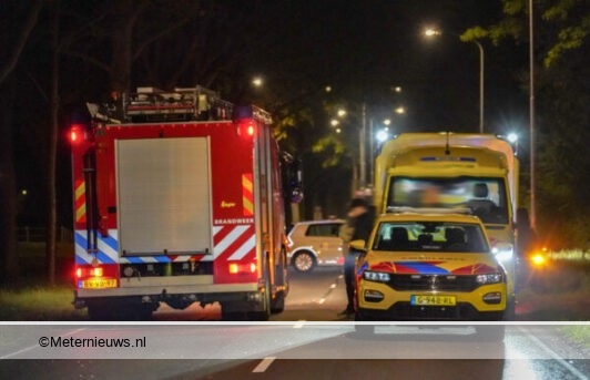 Twee gewonden na ongeval in Veendam.