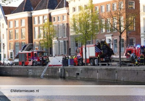persoon uit water Groningen gehaald