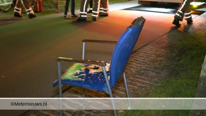 syoel in brand Zuidlaren