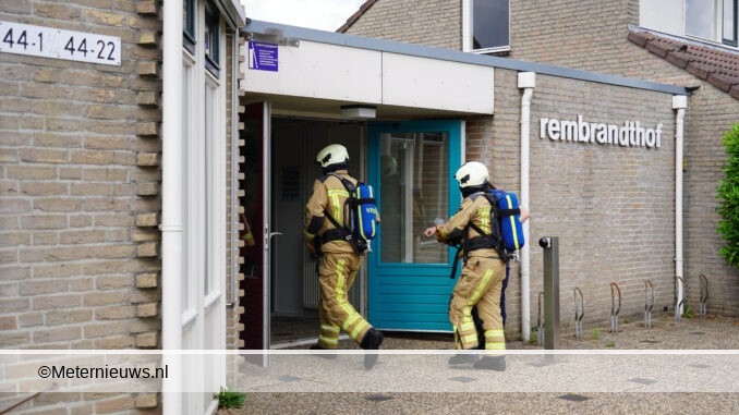 gewonde na brand Rembrandhof in Meppel
