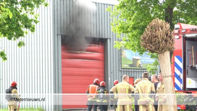 loods brand in Nieuw Buinen