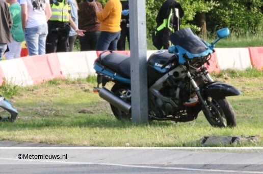 Twee gewonden na motorongeval in Nijverdal.