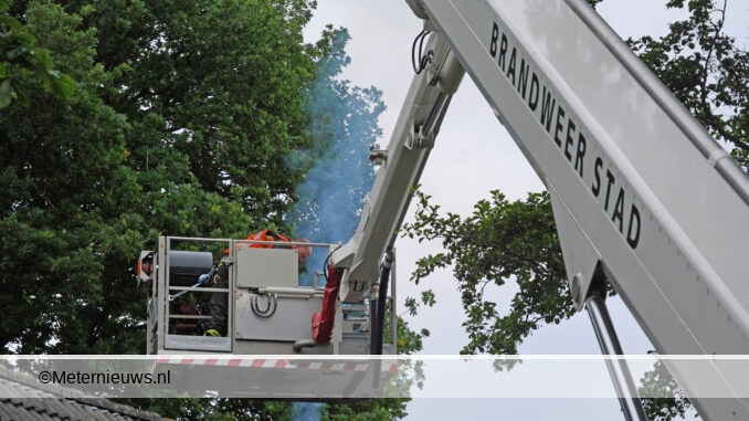 schoorsteenbrand Peize