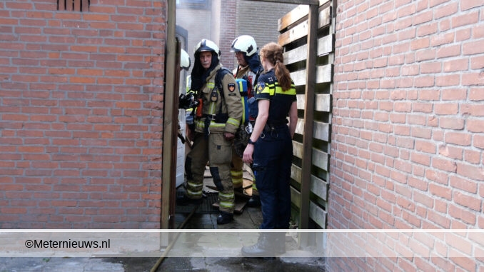 schuurtjes in brand Hoogeveen