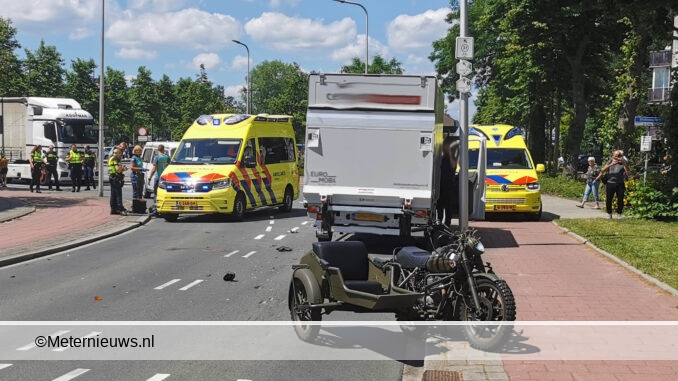 ongeval motorzijspanHoogeveen