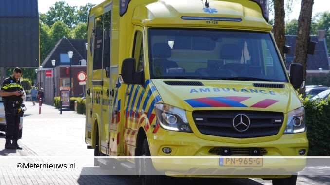 vrouw aangerden in Eelde