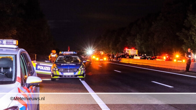 A37 duitse grens Zwartemeer afgelsoten door demonstraten stikstof3
