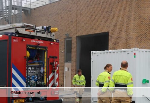Meterkast in brand Groningen
