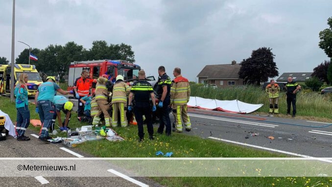 Ongeval hoofdweg de krim