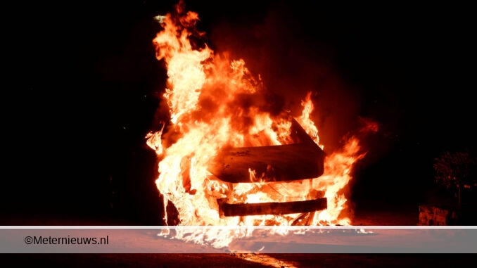 auto in lichter laaie in Drentse Coevorden2