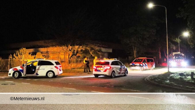 brand leegstaand pand in Emmen