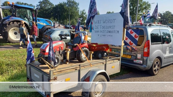 demonstratietocht boeren Marum