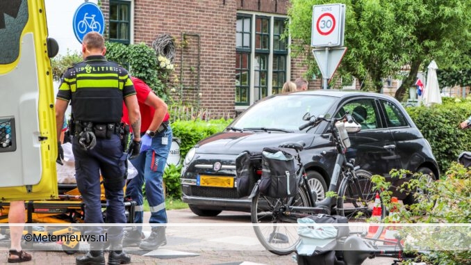 fietser gewodn na aanrijding Erica