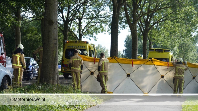 frontale aanrijding Haakswold Ruinerwold