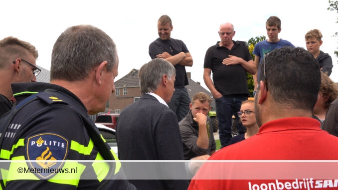 politie dreigt in te grijpen Wijster