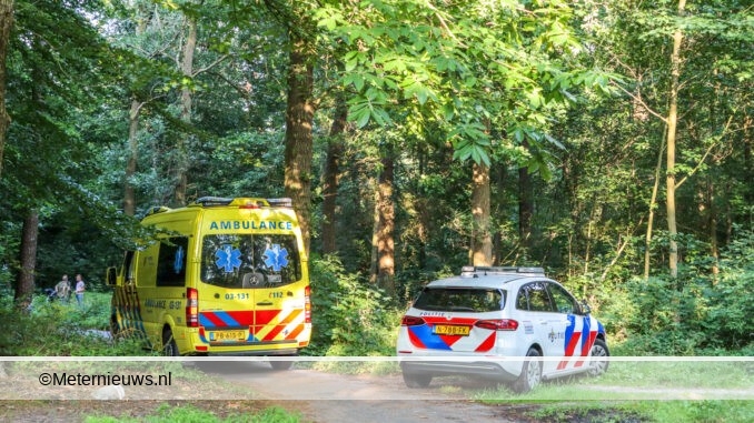 scooterrijder gewond in bos Emmen