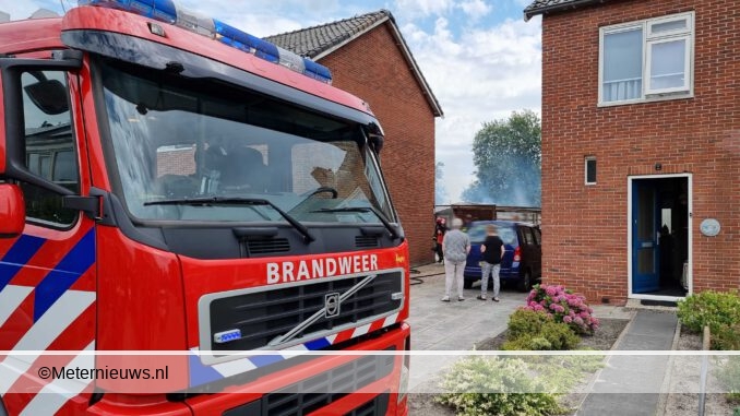 tuinhuisje brand Veendam