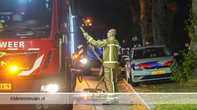 woningbrand in Assen