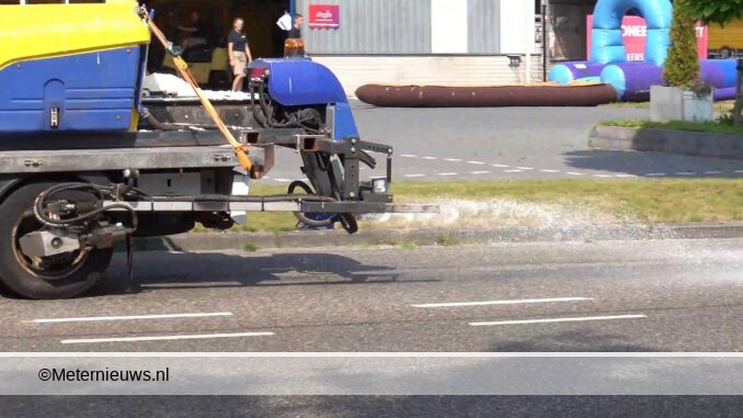 zoutstrooien in de zomer Hardenberg2
