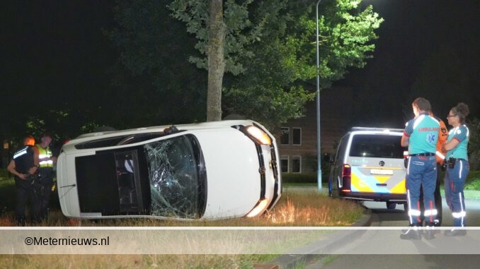 auto op de kant Assen