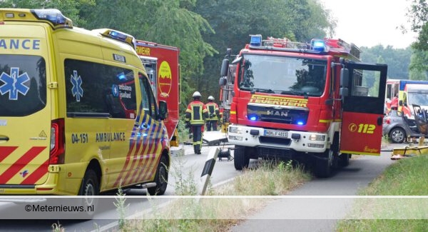 Ernstig ongeval grens Coevorden. Ernstig ongeval grens Coevorden.