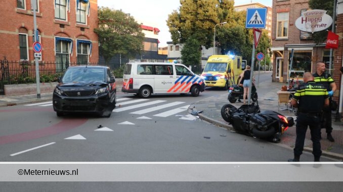 motor auto Groningen gewonde