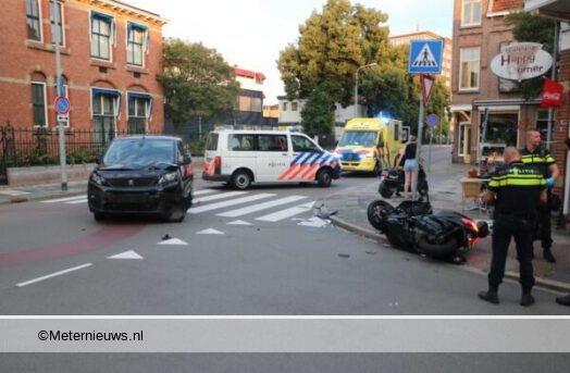 motor auto Groningen gewonde