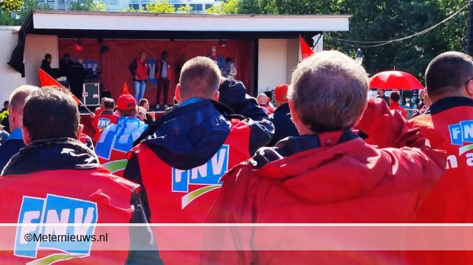 Landelijke FNV actie Den Haag Streekvervoer6