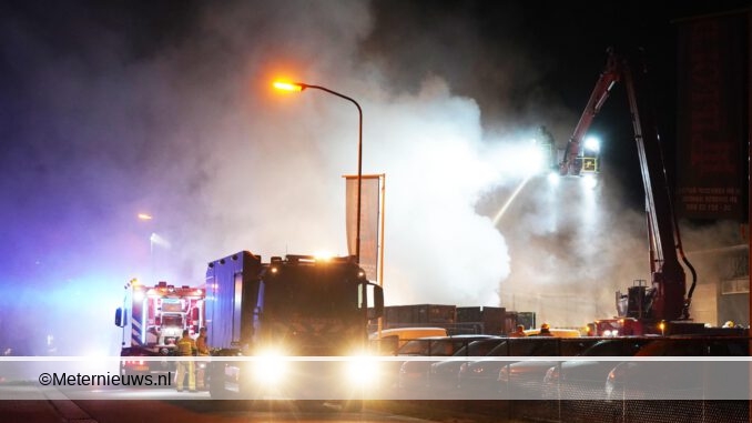 brand kringloop winkel veenoord0