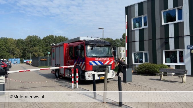 brand op azc Drachten