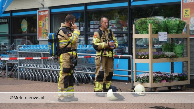 brand supermarkt albert heyn Dedemsvaart